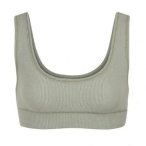 SKIMS Waffle Bralette GREEN ONLY